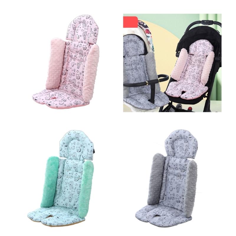 Baby Stroller Seat Liner Baby Car Seat Body Support Cushion Comfortable Baby Seat Pad Baby Pram Cushion Non Slip Cushion