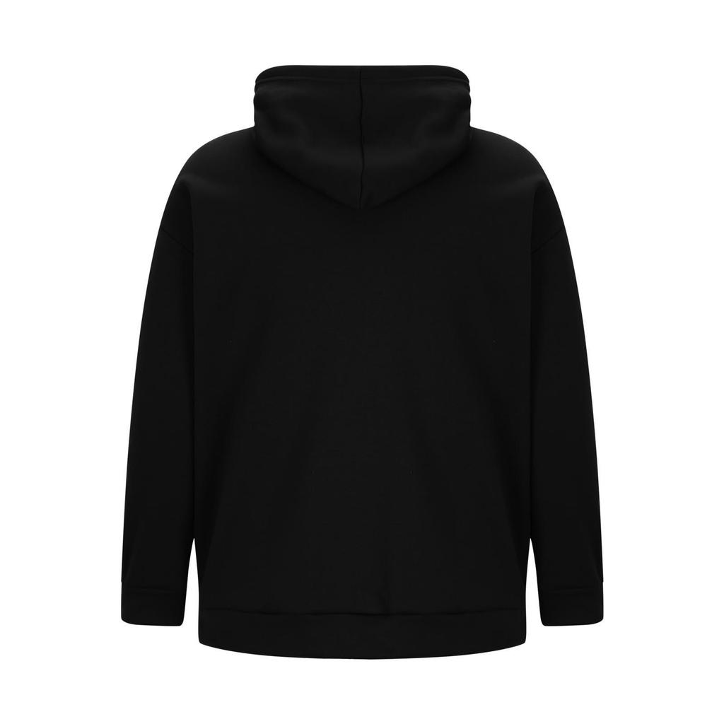 Men's And Women's Street Velvet Hooded Printed Sweatshirt Hoodie Trousers Suit