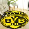 Personalized B-BVB Round Chair Office Rug - Perfect for Mat, Office Chair & More - Ideal Gift for Birthdays and Holidays
