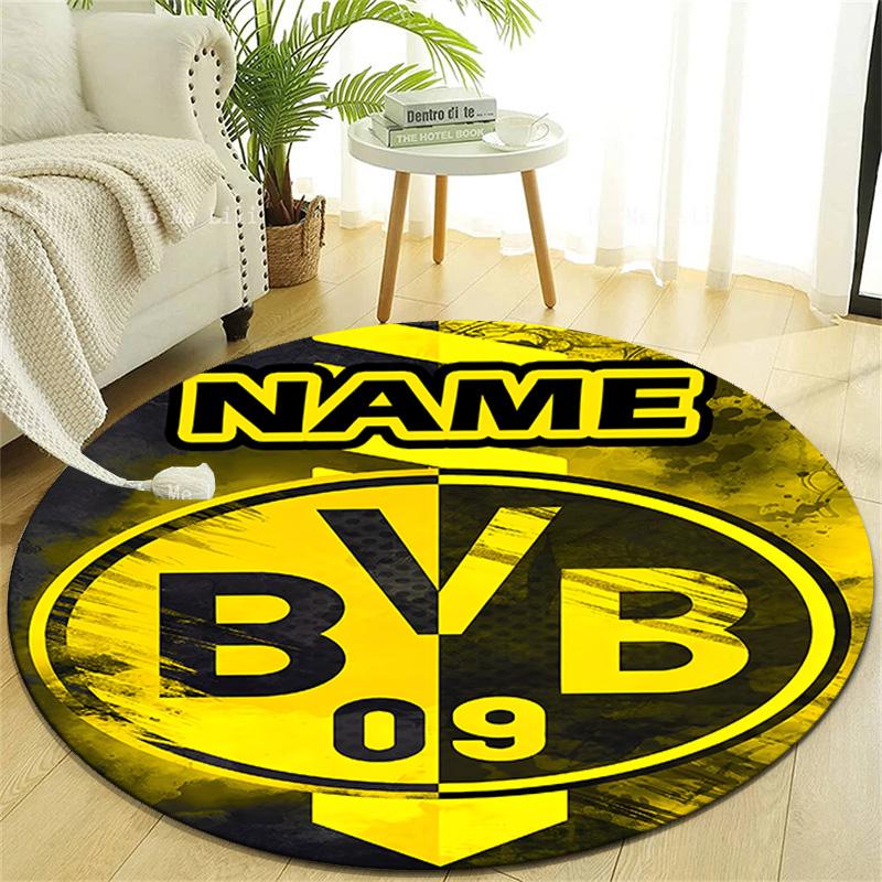 Personalized B-BVB Round Chair Office Rug - Perfect for Mat, Office Chair & More - Ideal Gift for Birthdays and Holidays