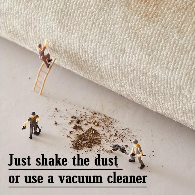 Tapis de chevet imperméable et antidérapant de qualité supérieure - Coussin de côté pour chambre à coucher - Tapis de sol lavable et étanche pour pièce