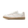 Zapatillas de caña baja Li Ning Yunchuan Resistentes a la abrasión, Ligeras, Equilibradas, Estilo Ejército Alemán, Mujer, Blanco Niebla AGCV100-1