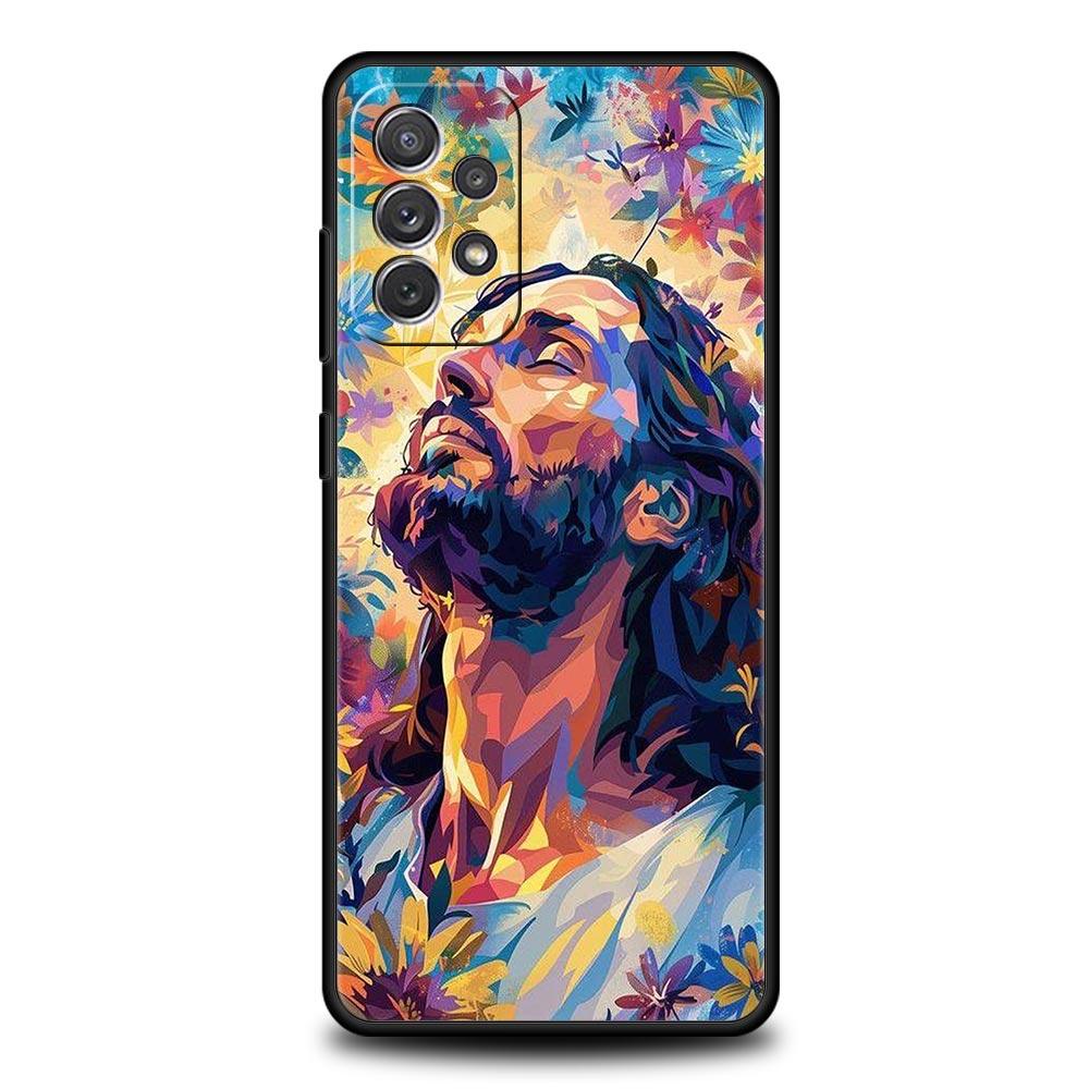 Faith Christian Religious Jesus Case for Samsung A51 A71 A21S A12 A11 A15 A25 A31 A41 A23 A33 A53 A73 A05S A13 5G A35 A55 Cover