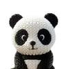 3D Printed Panda Desk Ornament, Retractable Rotating Cute Animal Figurine, Mini Fidget Stress Relief Toy for Home Office Decor