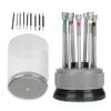 9pcs Watch Screwdrivers Set with Base Alloy Slot Cross Watch Screwdrivers Accessories