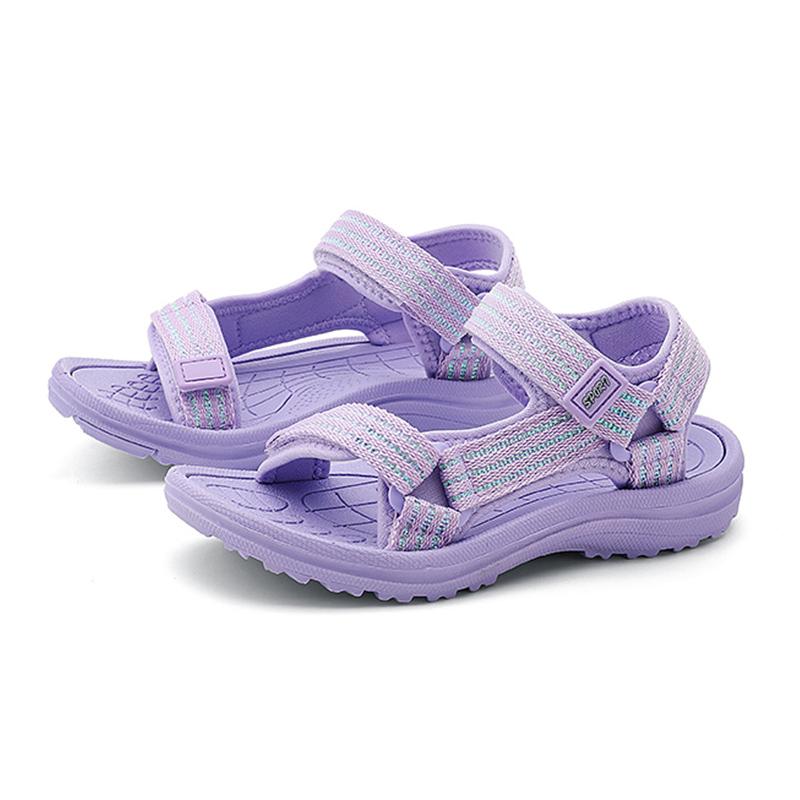 Sandali Sportivi Traspiranti Estivi da Bambina Antiscivolo a Suola Morbida Scarpe da Spiaggia da Esterno Bambini Sandali Casual da Passeggio Taglia 30-38
