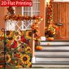 2D Flat, 2D Flat Red Bishop Sunflower Bird House Thanksgiving Garden Flag_3 (1)- Outdoor Garden Flag Double-sided Home Decoration Courtyard Decoration