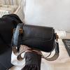 Women's Bag New Texture Wide Shoulder Strap Fashion Trend Single Shoulder Messenger Bag Simple Small Square Bag Women