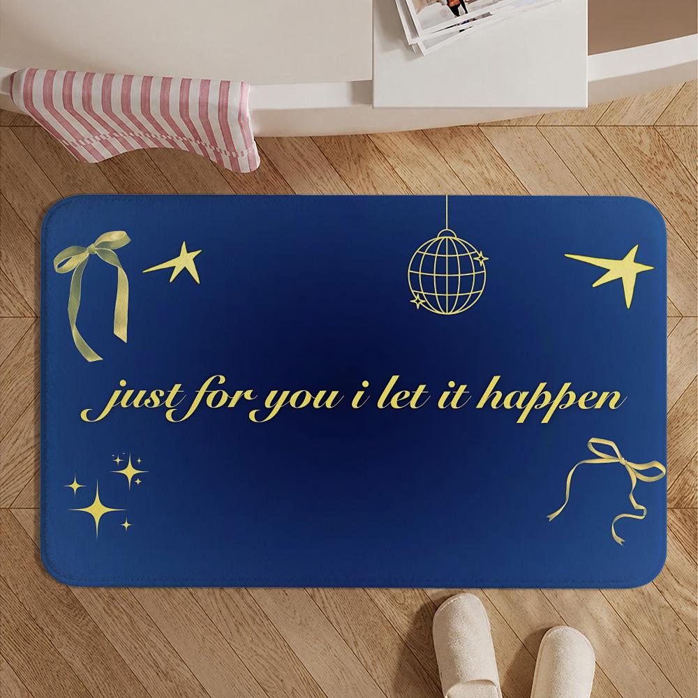 Celebrity-Gracie AbramsS Floor Mat Soft Non-Slip Bath Mat, Bedside Carpet, Absorbent Doormat for Home