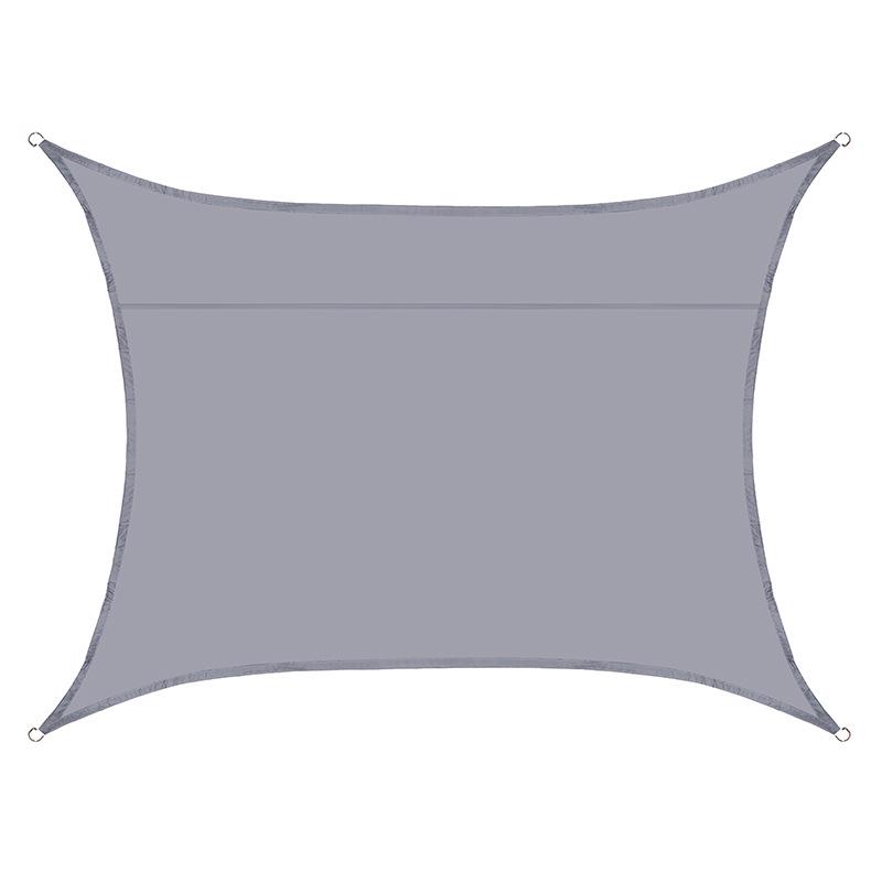Rectangular 2x2.5m Waterproof, Sunproof, UV-Resistant Outdoor Shade Sail