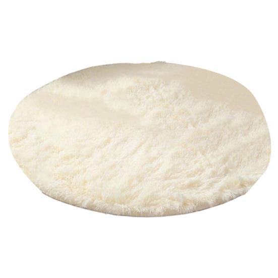 Bedroom Luxury Round Fluffy Area Rug Super Resistant Non-Slip Design Circle Rug
