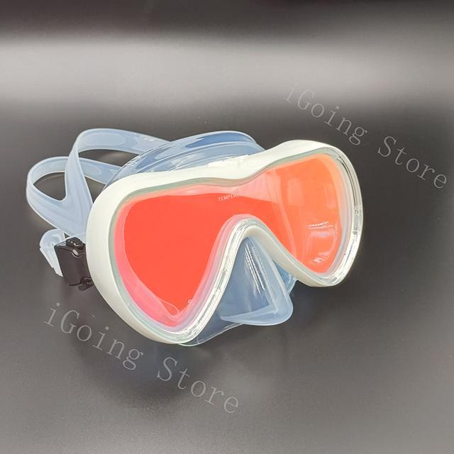 Professional Scuba Diving Mask and Snorkels Anti-Fog Goggles Glasses Diving Swimming Easy Breath Tube Swimming Equipment Best