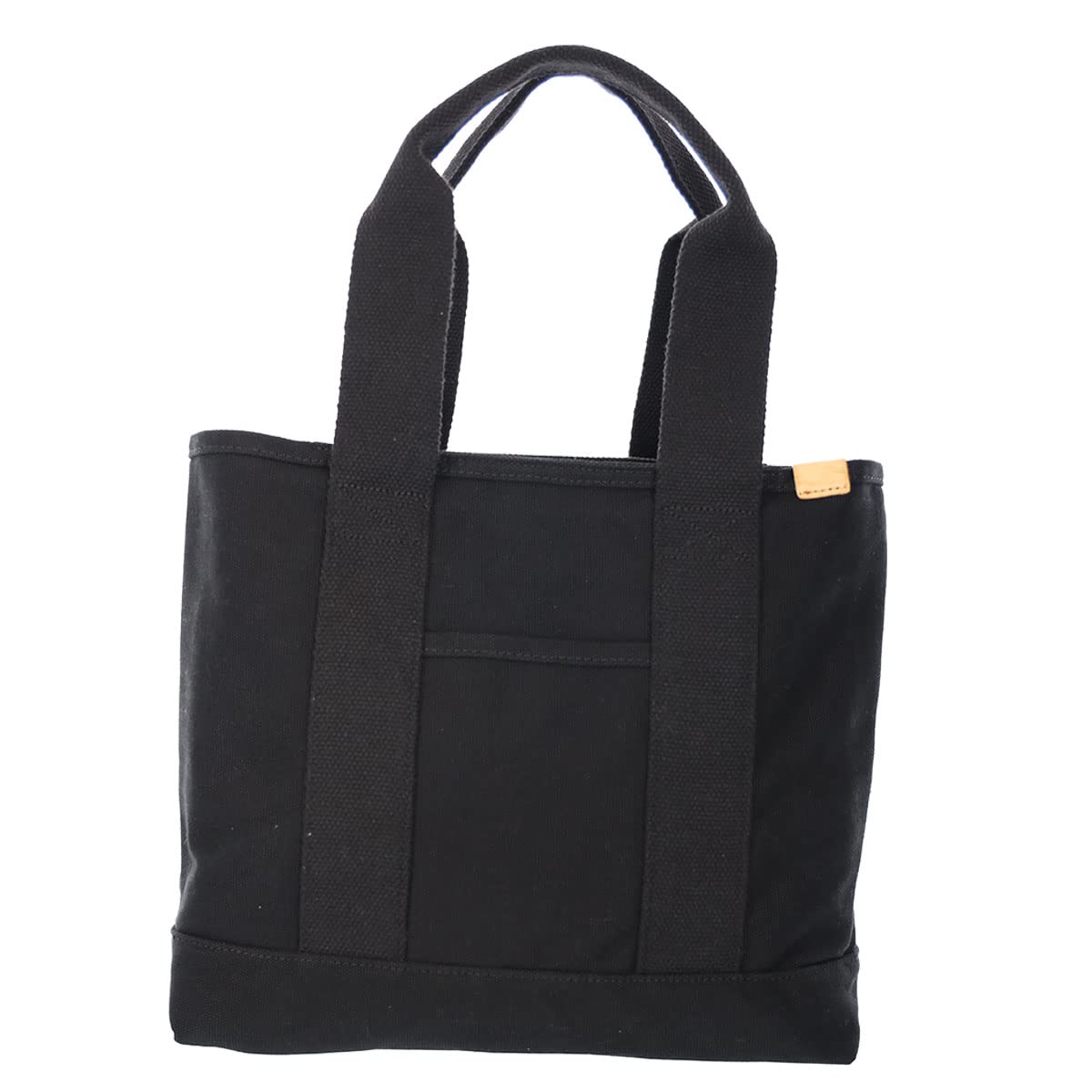 Холщовая сумка-тоут Monopia в горошек и полоску с разделителями для формата А4, Черная, DS-15586