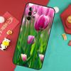 Tulips Flower Case For Samsung Galaxy A55 A35 A15 A54 A34 A14 A52 A32 A12 A13 A33 A53 A17 A16 A26 A36 A56
