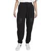 Nike Letter Logo Print Cuffed Sports Pants Women bottoms Black DV8089-010