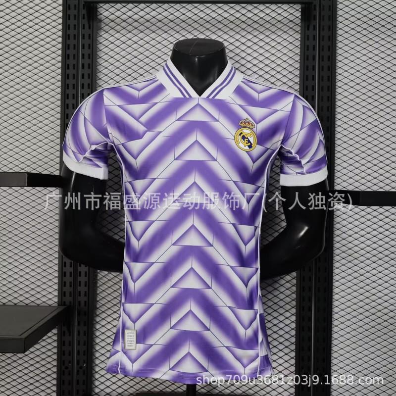 2526 Football Uniforms Jerseys Real Madrid Arsenal Chelsea Bayern Paris Short-sleeved Casual Suits