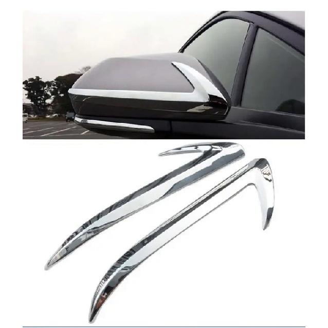 

Для Toyota C-HR CHR 2016 2017 Хромированная боковая дверь зеркало заднего вида полоса крышка отделка защита гарнир накладка No turn signal