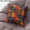 Bohemian Mandala Floral Vintage Throw Pillow Covers Pattern Cushion Cover Suitable For Sofa Bedroom Car Pillow Cover