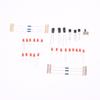 Diy Heart-Shaped Led Flowing Lights Electronic Kit 18 Red Led Light Pcb Soldering Kit With Battery Box Dc3V Circuit Board Module