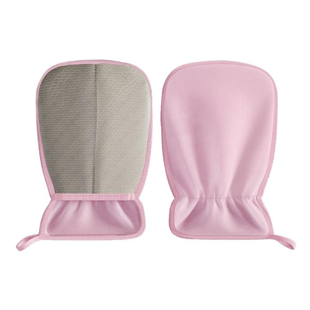 

Washable Static Dust Brush Waterproof Pet Hair Remover New Pet Grooming Gloves for Dogs Cat рожевий