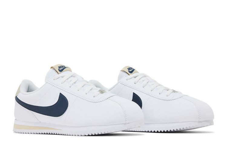 Kids' Sneakers Nike Cortez GS 'White Khaki Thunder Blue'
