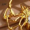 Rhinestone Spider Brooch for Men Women, Shape Alloy Lapel Non-fading Pin Pin, Sweater Cardigan Coat Clothing Accessories, Halloween Costume