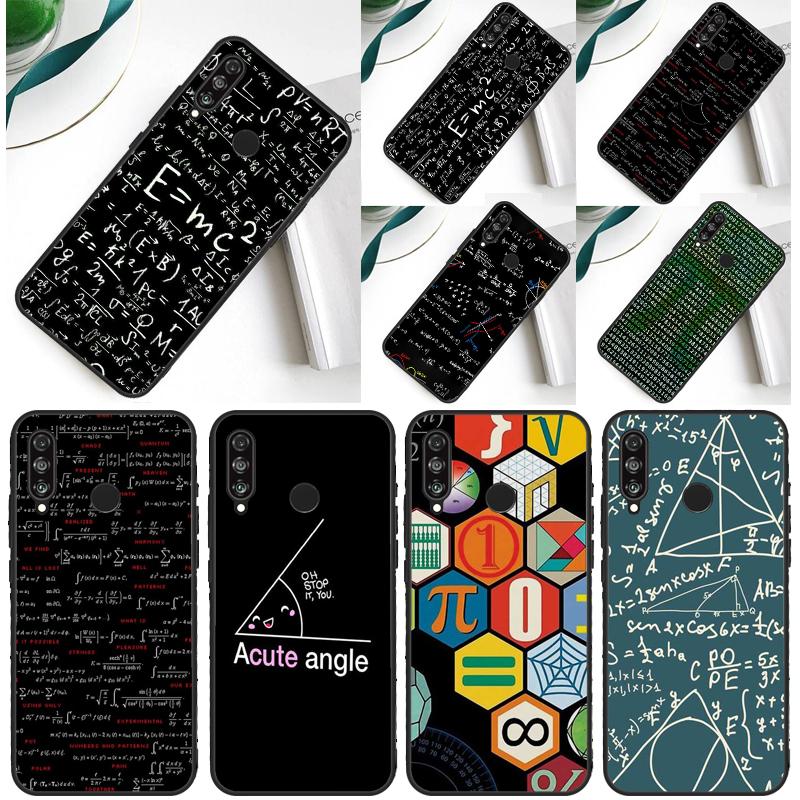 E mc2 Formula Math Funny Science For Huawei Nova 9 10 SE 5T 12i 12s 11i Y91 Y90 Y60 Y70 Y72 Y61 P60 Pro P20 P40 P30 Lite Case