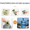 1PC Camping Water Bag Outdoor Hiking Folding Water Bucket Bag with Faucet 8L Large Capacity Water Container Camping Supplies