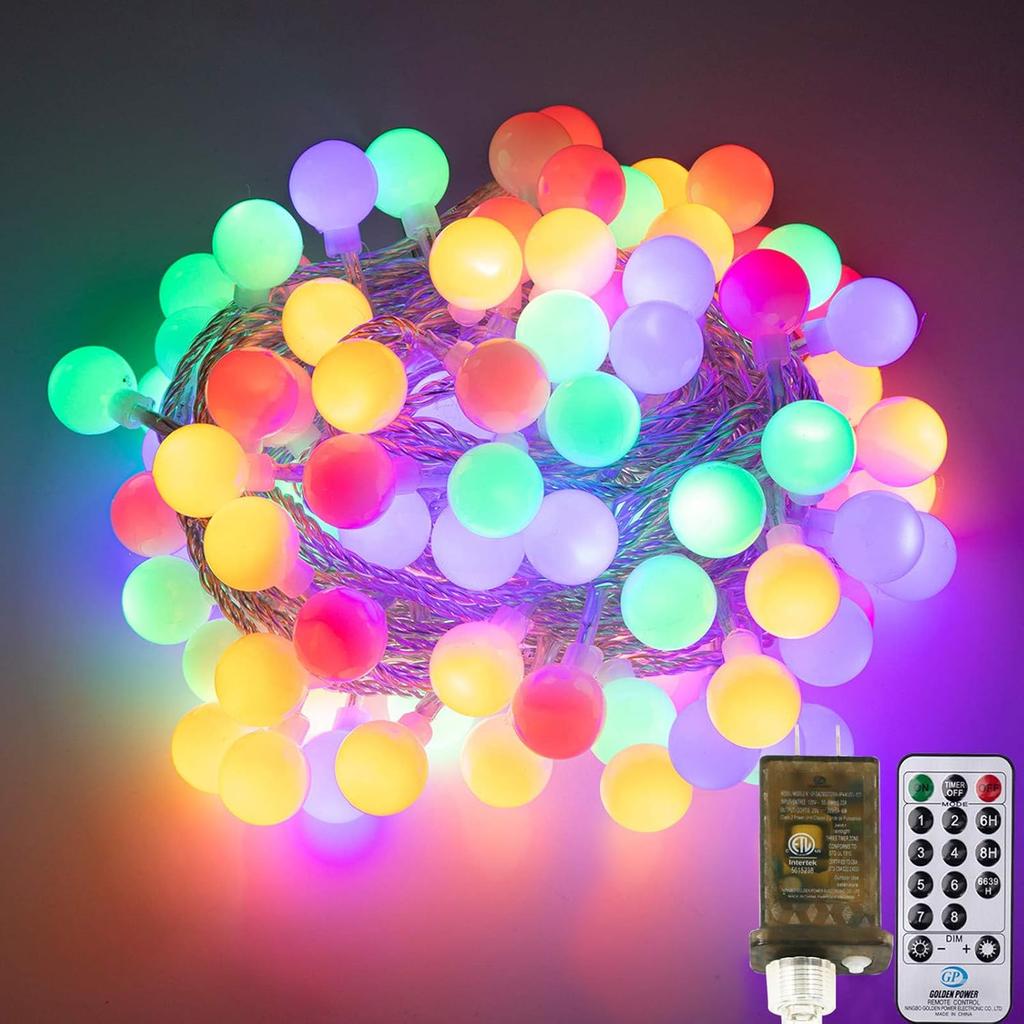 AWQ 200 LED Christmas Fairy String Lights for Xmas Decoration Warm White