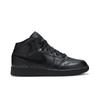 Air 1 Mid Grade School 'Deep Black' (Unisex) Black / Black / Black Vintage Basketball Shoes 554725 090