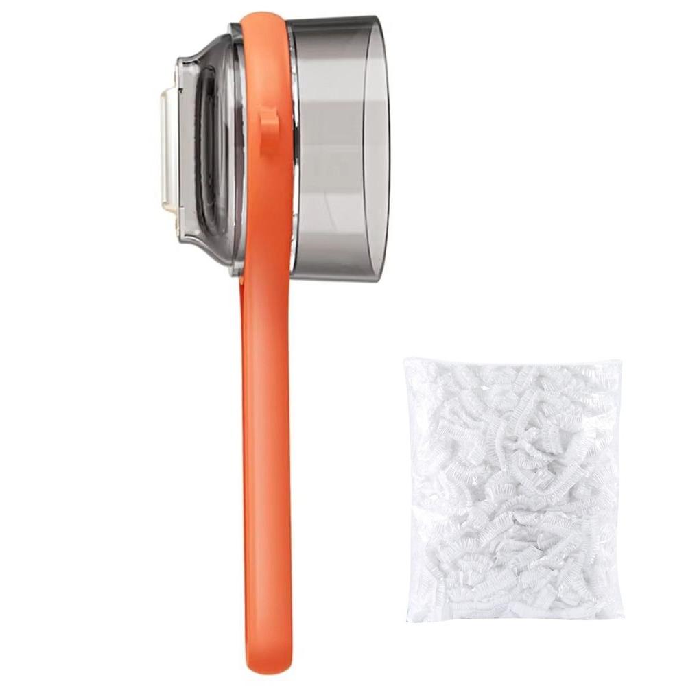 

Ручной инструмент для чистки овощей Овощечистка для фруктов с контейнером для хранения Картофель Огурец оранжевый