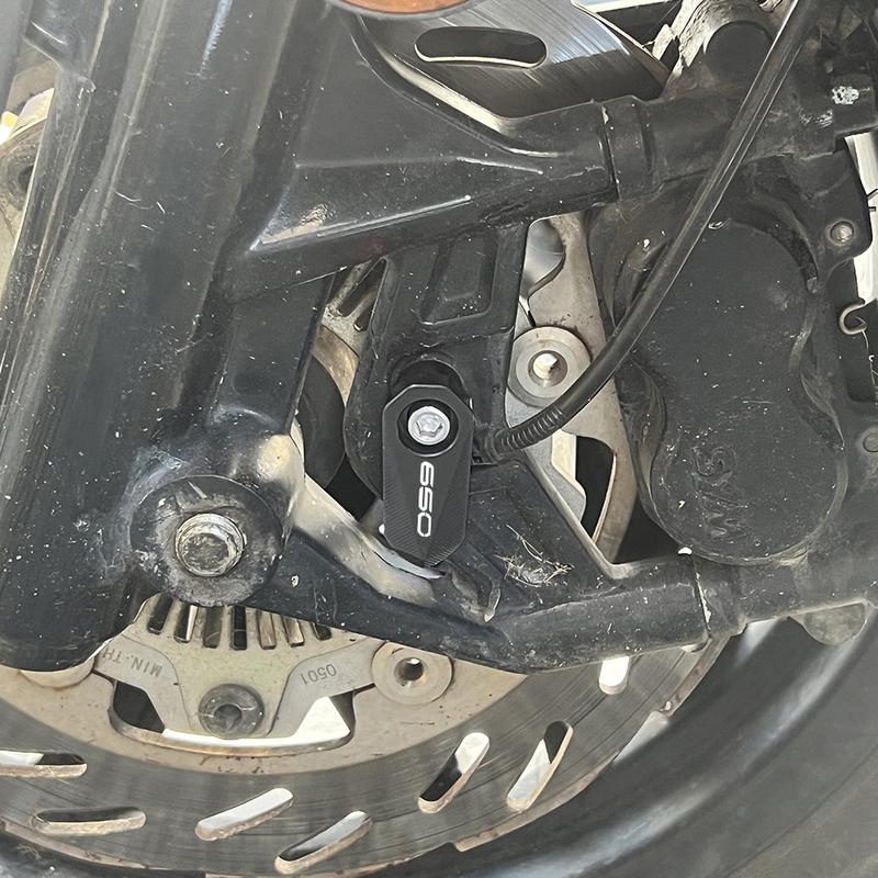Motorcycle Front Wheel DecorativeABS Sensor Guard Cap For Kawasaki Z650 Z500 SE Ninja 650 500 Ninja400 Z400