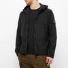 Stone Island Garment Dyed Hooded Jacket Black Men Outerwear 741540131-V0029
