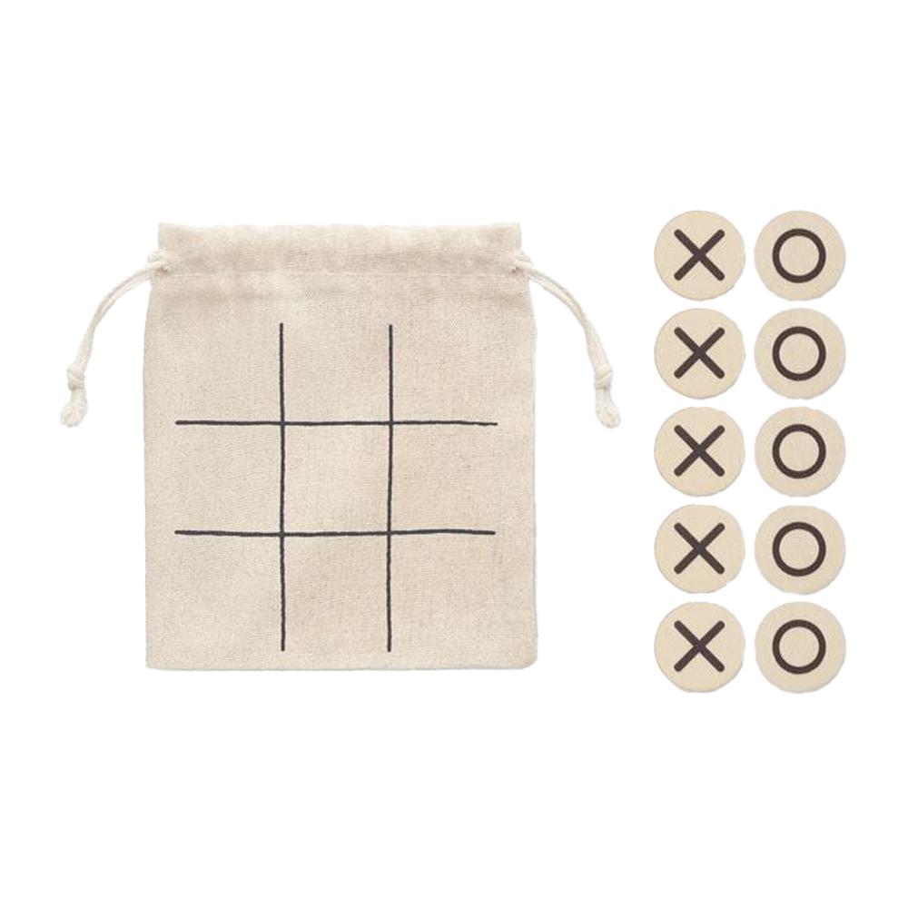 MidOcean Topos Wooden Tic-Tac-Toe Game
