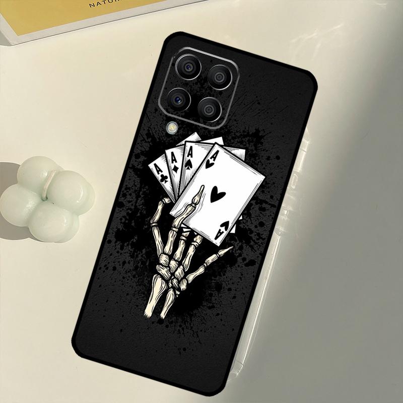 

Poker Playing Card For Samsung Galaxy M33 M13 M14 M12 M32 M52 M31 M55 M15 M11 M21 M35 M53 M34 M54 M06 M16 Case Samsung M31