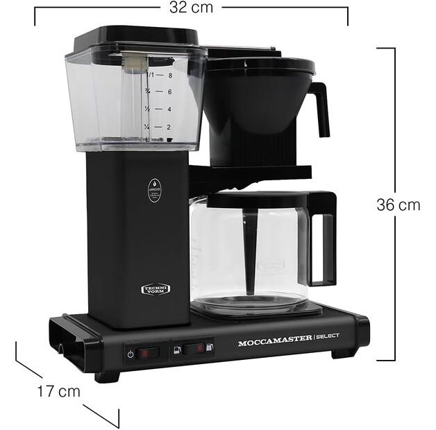 Кофеварка Technivorm Moccamaster KBG Select матовый черный (53983)