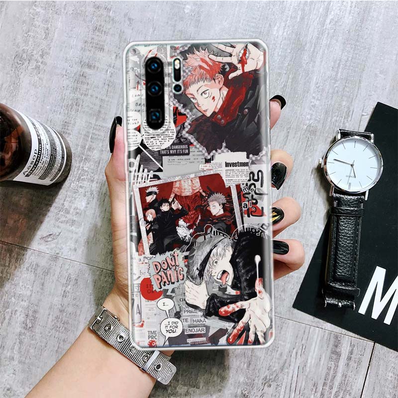 

Чехол для телефона Jujutsu Kaisen Gojo Satoru для Huawei Honor 10 9 20 9X 8A 8X 8S Lite Pro Y5 Y6 Y7 Y9S P Smart Z 2019 2021 10i 20i Huawei Y5 2019
