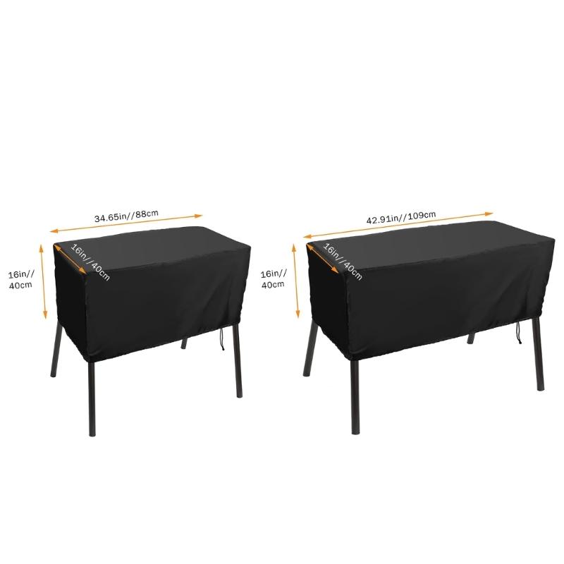 652F Heavy Duty Cover for Outdoor Gas Stove Universal Size Waterproof