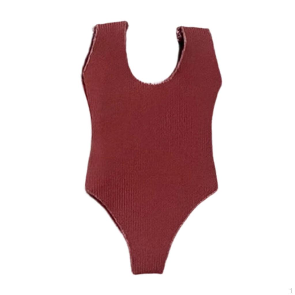 1/12 Action Figure Clothes Dressing up Solid for 6 inch Female Figures Casual Costume Accessories