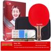 Tianji Blue Professional Grade Shakehand Table Tennis Racket with Eight-Star Blue Sponge Backhand Grip