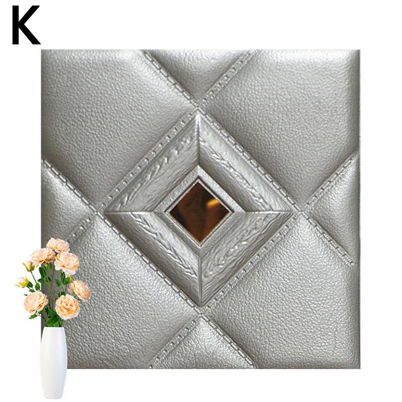 1 x 3D-Wandaufkleber für Wohnzimmer, Hintergrund, Ziegelstein, selbstklebend, 30 x 30 cm, Heimdekoration