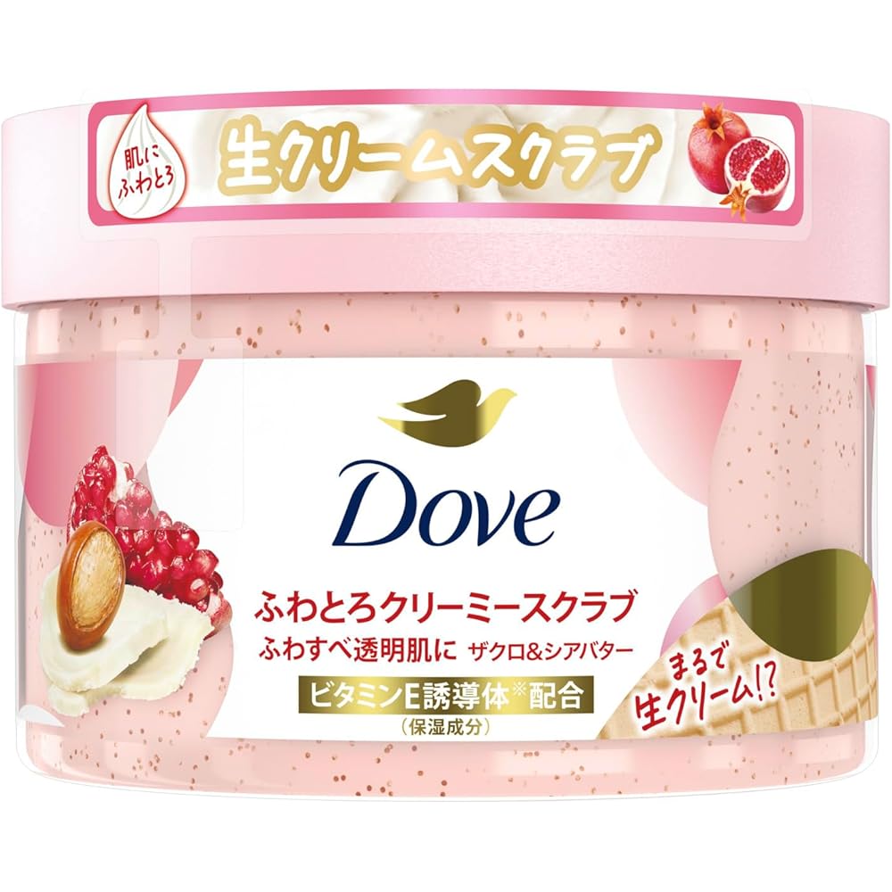 Dove Pomegranate & Shea Butter Creamy Body Scrub 298g