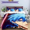 3 stk Kuroko's Basketball1 mønster sengetøjs sæt dynebetræk sæt inkluderer dynebetræk & pudebetræk, perfekt helårig soveværelsesdekoration & gave