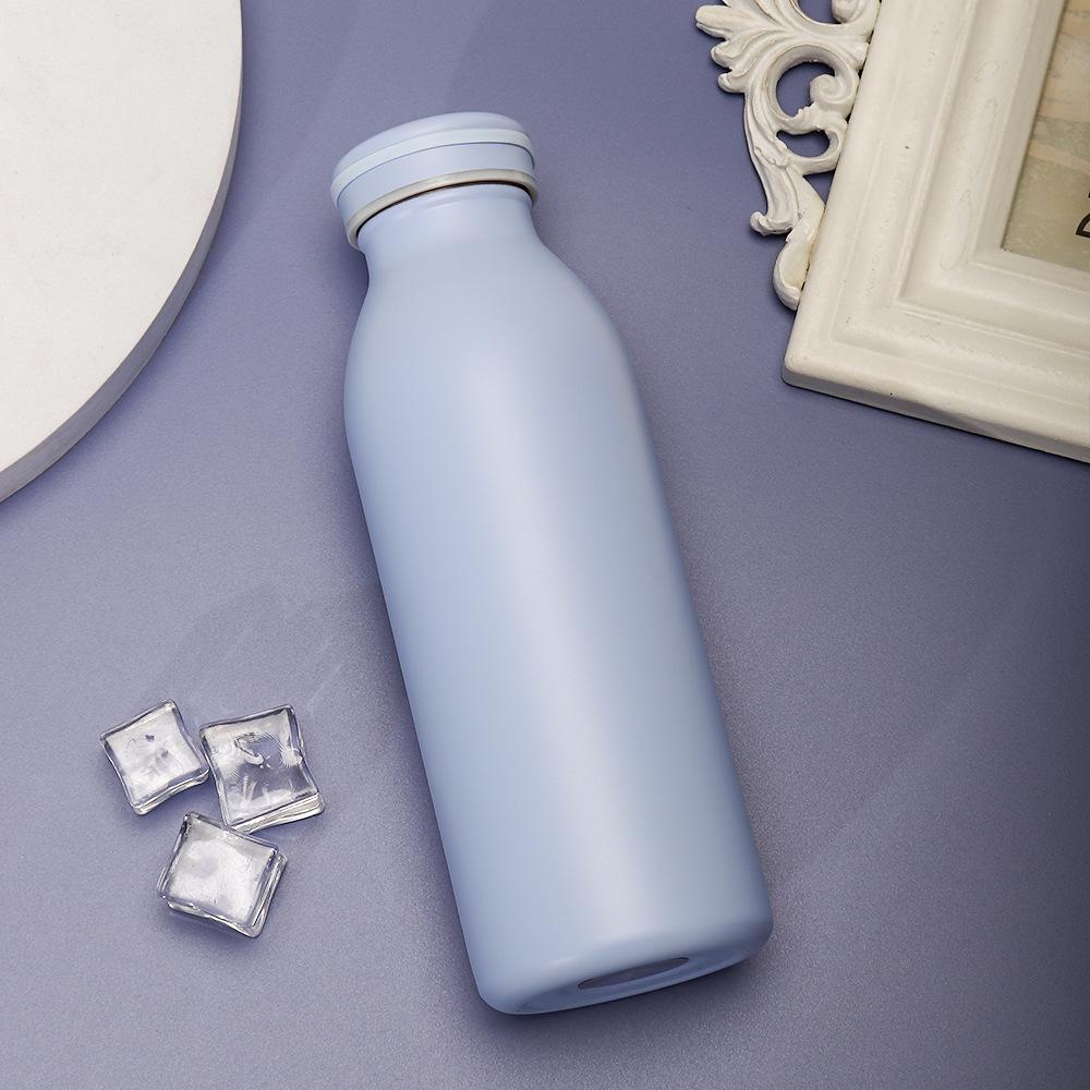 Fashion New High-Value Stainless Steel Milk Bottle Mini Double-Layer Thermos Cup Large Capacity 304 Coke Bottle