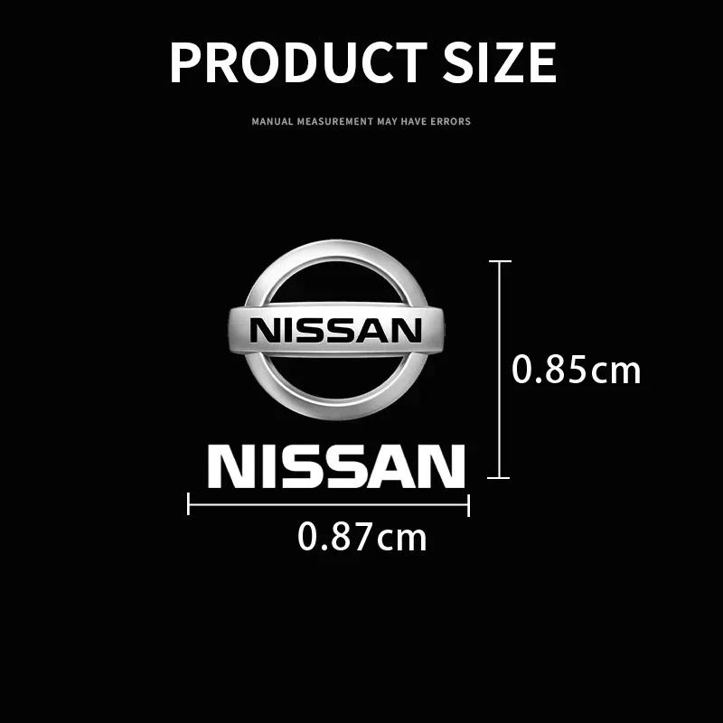 2025 Hot For Nissan 3D Metal Car Interior Dekoration Stickers Badges Car Styling For Nissan Qashqai X J10 J11 Trail Tiida Teana