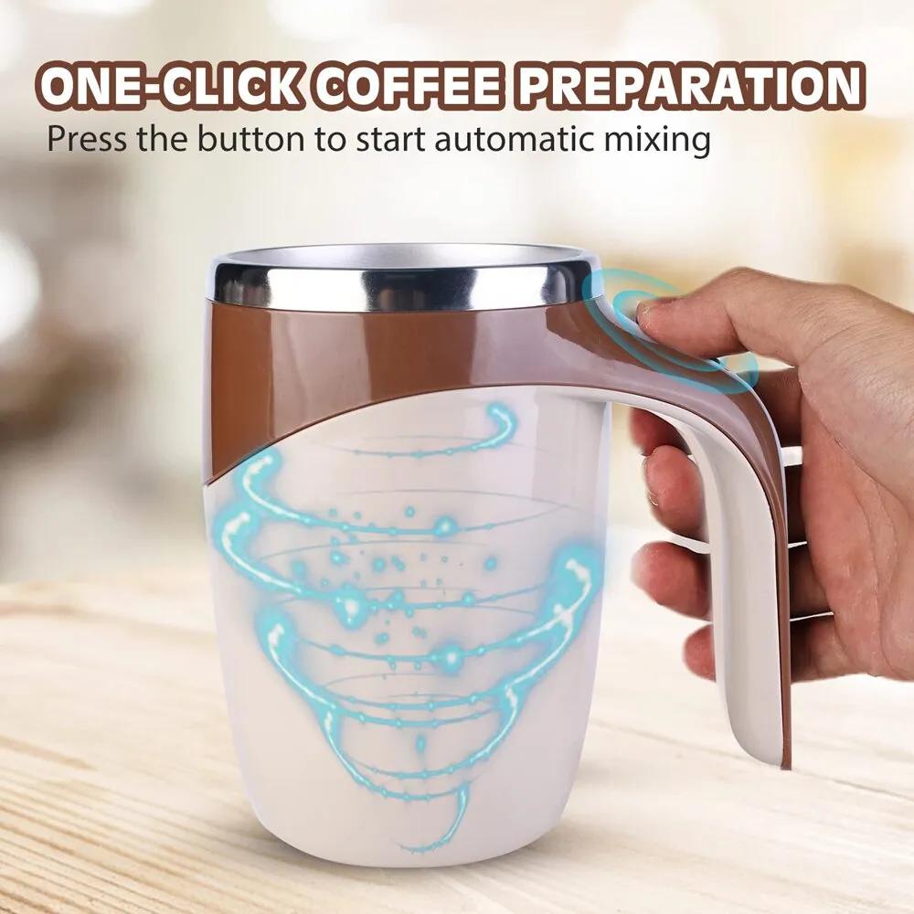Automatic Stirring Cup USB Rechargeable Electric Cup Insulated Cup Coffee Cup Milk Tea Cup Juice Cup Drink Cup Office Cup Mug