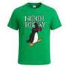New noot today pingu funny penguin graphic mens tshirt gift party novelty top