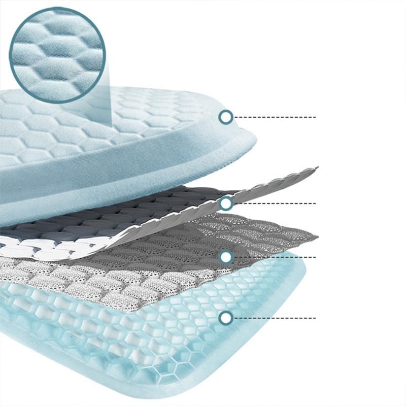 Autositzkissen Polster Geeignet für Lange Fahrten Tägliches Pendeln Komfortables Fahrerlebnis Druckentlastung Verlängerte Nutzung
