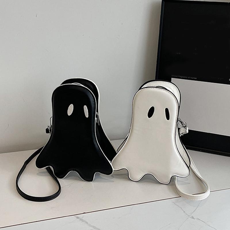 Halloween Bag Versatile Cartoon Crossbody Bags for Women Shoulder Bags Trend Designer Small Alien Ghost Bags for Girls KTY