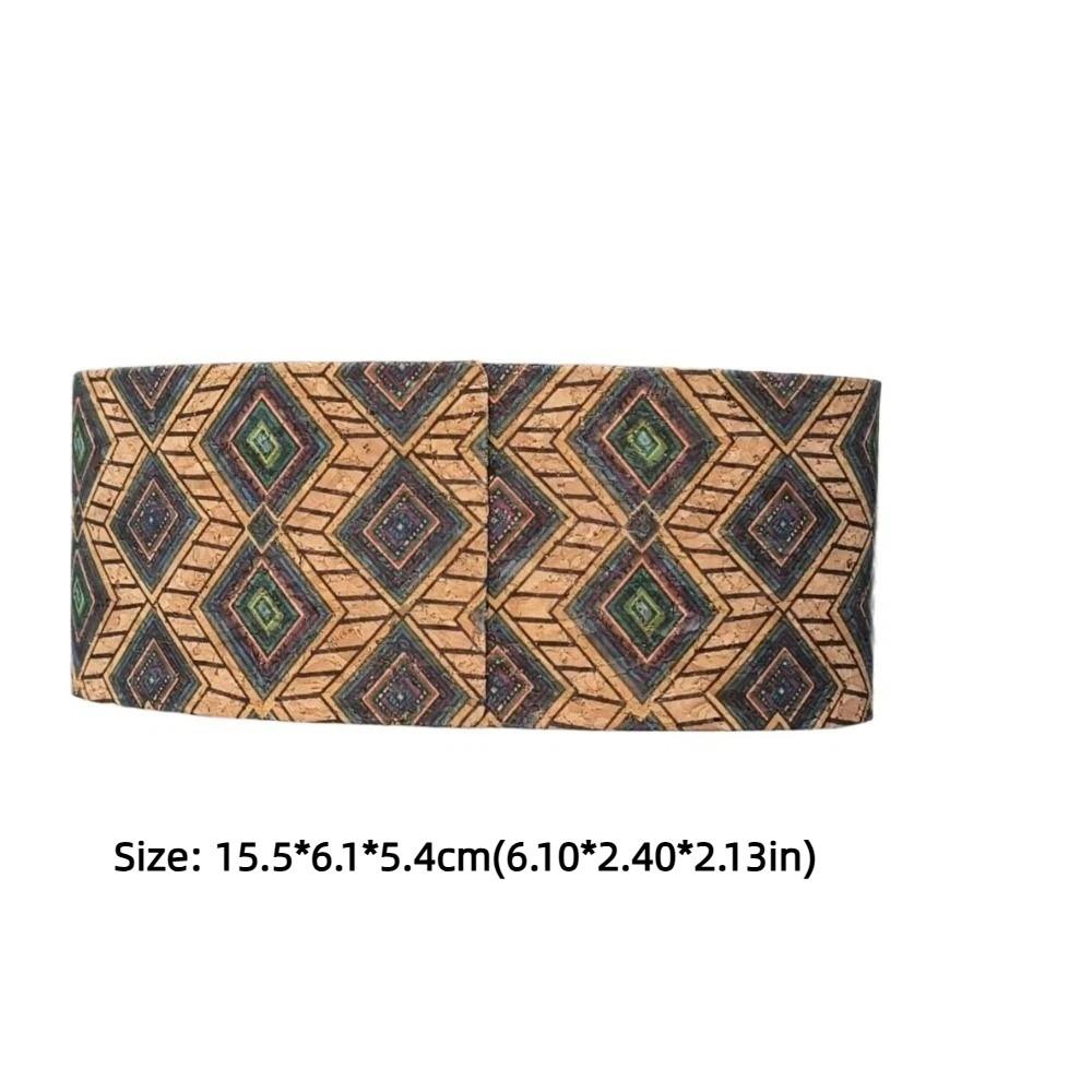 Cork Mural Glasses Case Hard Shell Storage Box Trendy Sunglassex Box  for Women Men